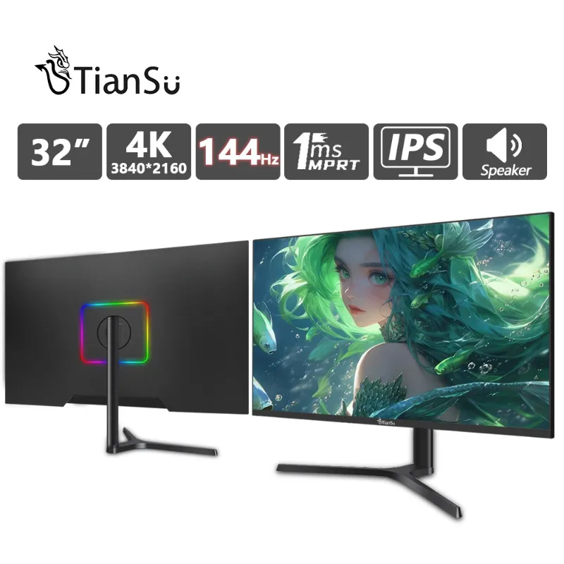 USプラグ32インチ4K 144Hz