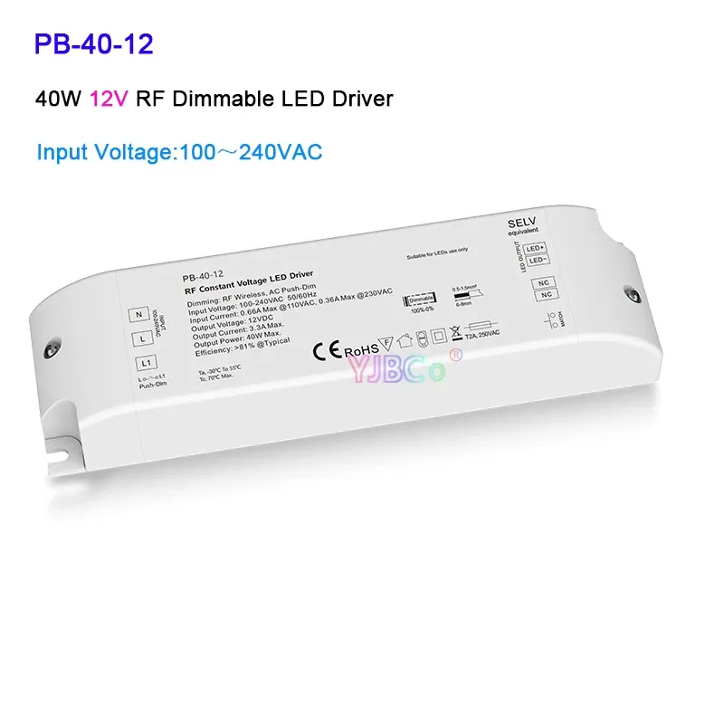 12V 40W PB-40-12