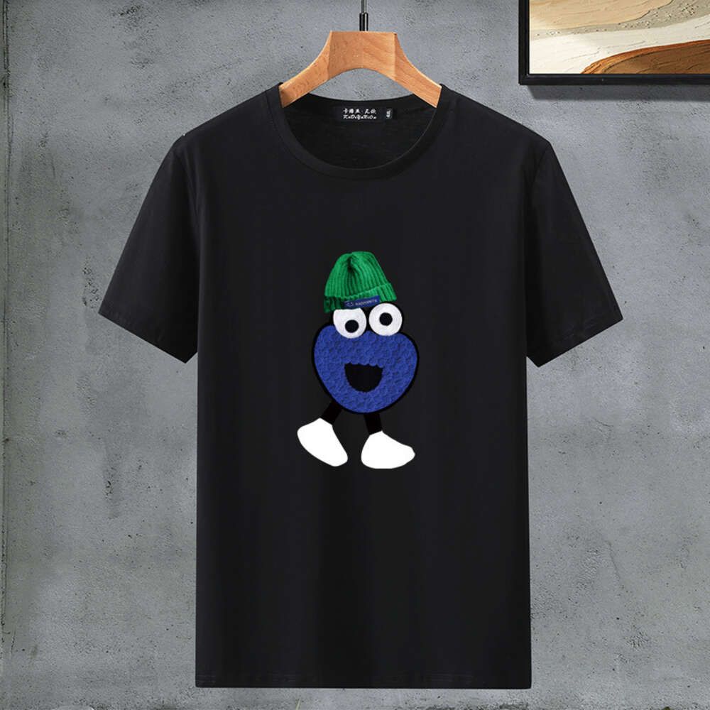 Big eyed short sleeved black