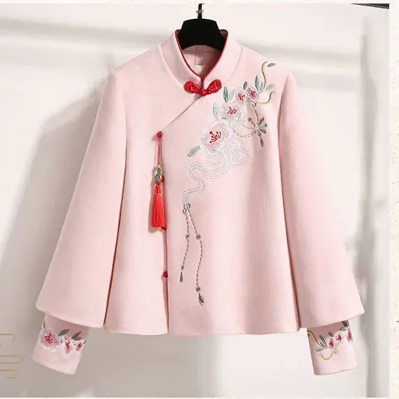 Manteau rose seulement