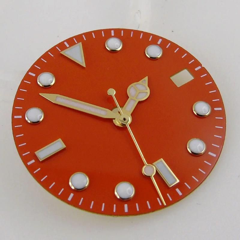 orange dial hands