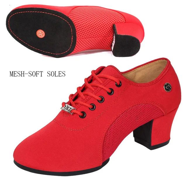 Mesh Soft Sole Red