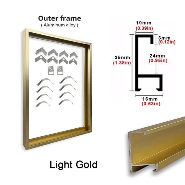 Legno Oro Chiaro-40x50 Cm