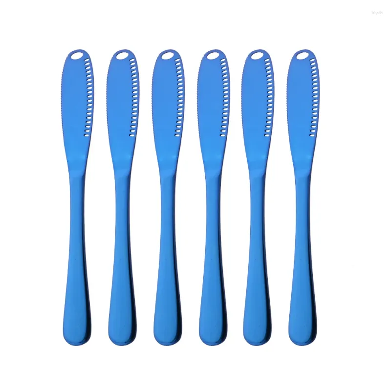 6pcs bleu