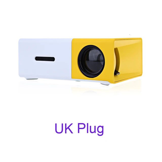 Yellow White Uk Plug