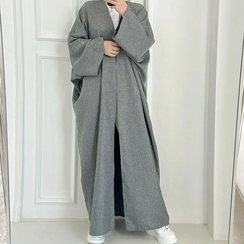 S dark grey abaya