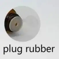 1ml plug rubber