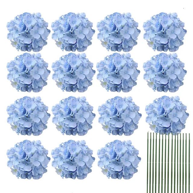 Blue Head 15pcs