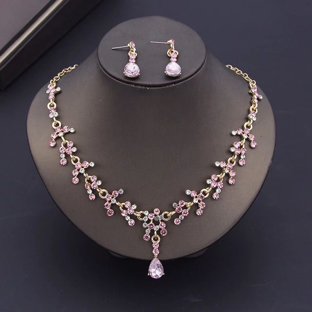 Roze ketting set13