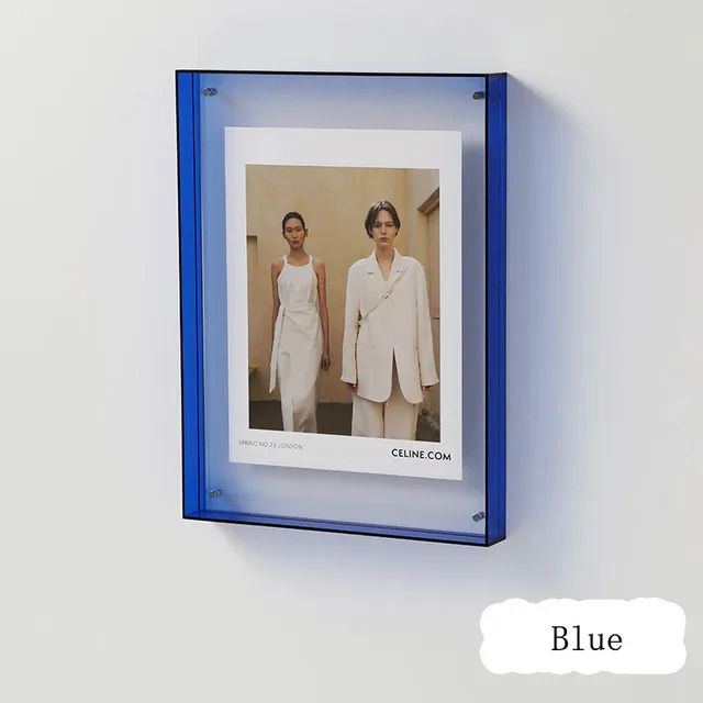 Cadre bleu-16x21cm