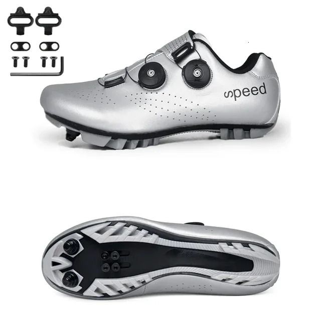 Cleat mtb silver