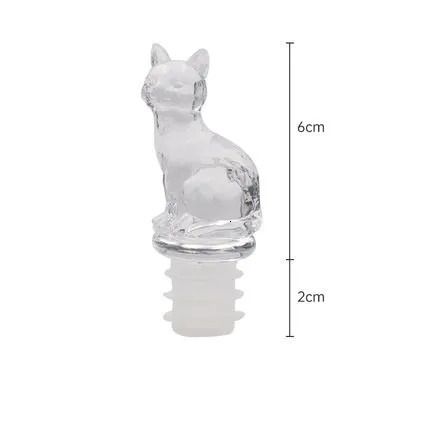 1pc Gatto trasparente