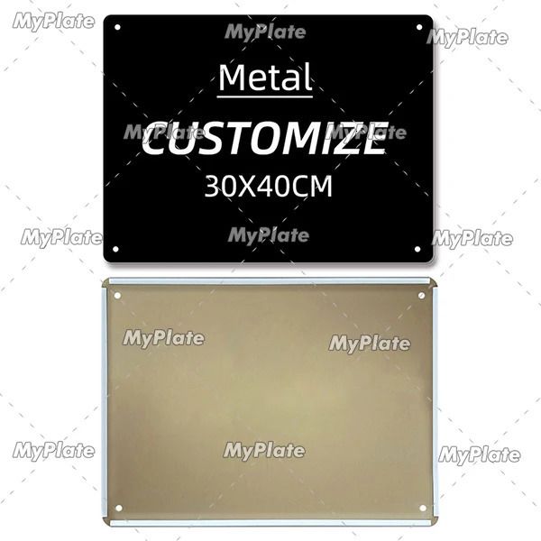 Metal Sign 30x40cm