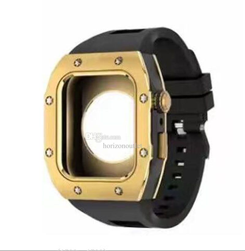 Gold-Schwarz-44MM