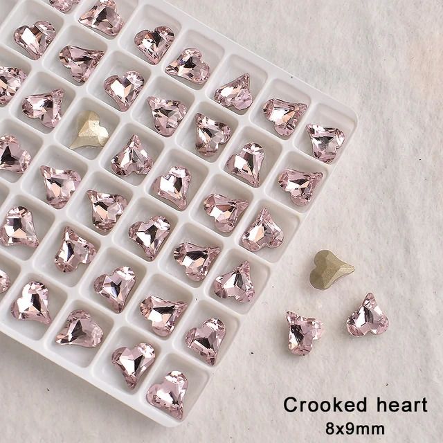 8x9cookedheart20pcs