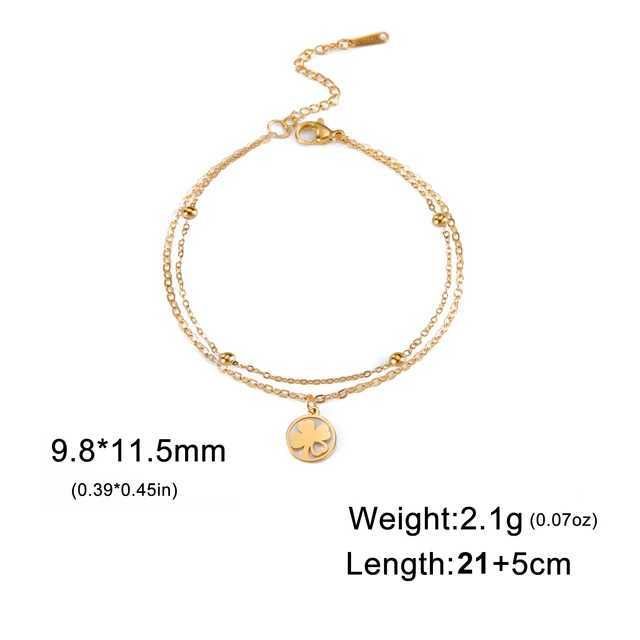 클로버 anklet2-g