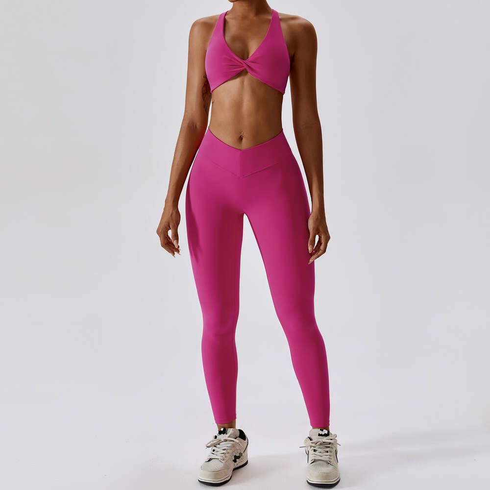 Legging set röd