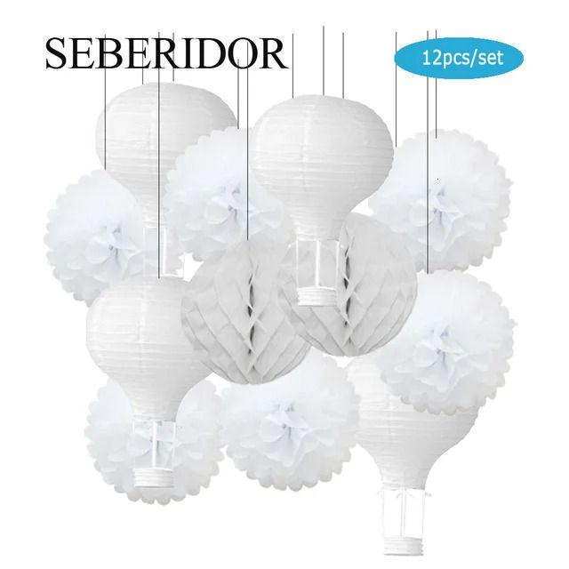 Set-12inch branco (cerca de 30cm) -l