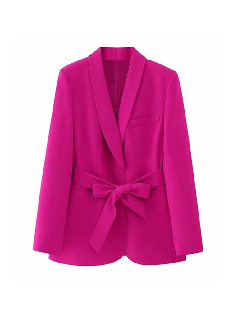 Costume de couleur rose-s1