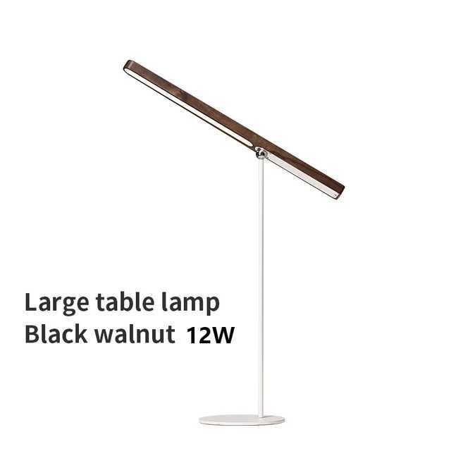 L Walnut Lamp 12W-4W