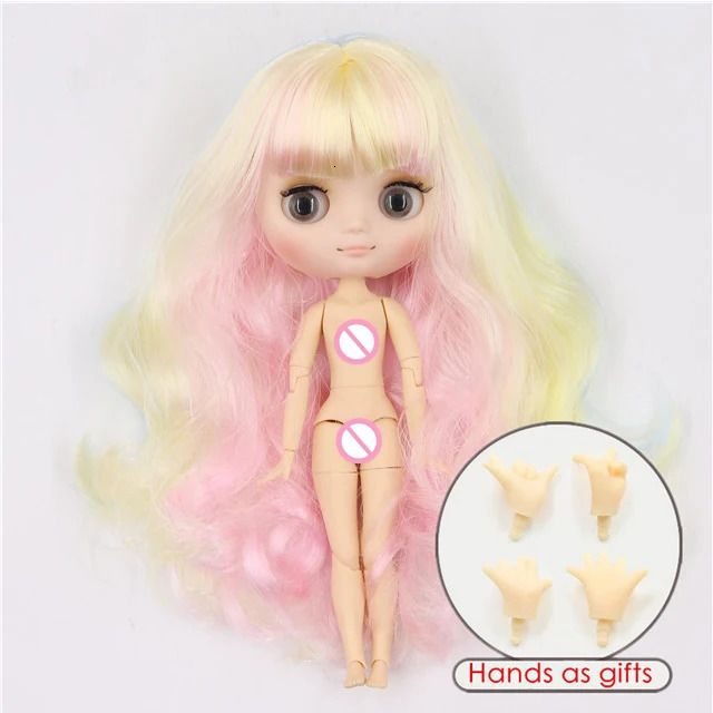 Matte Face-h-Nude Doll(20cm)