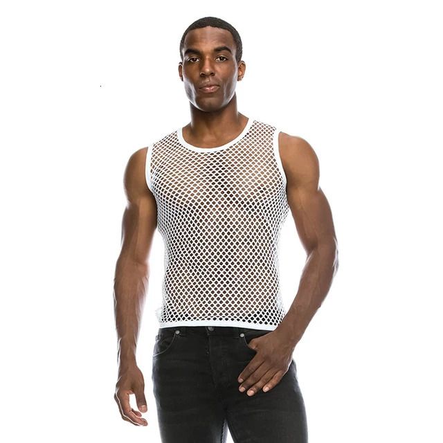 weißes Tanktop