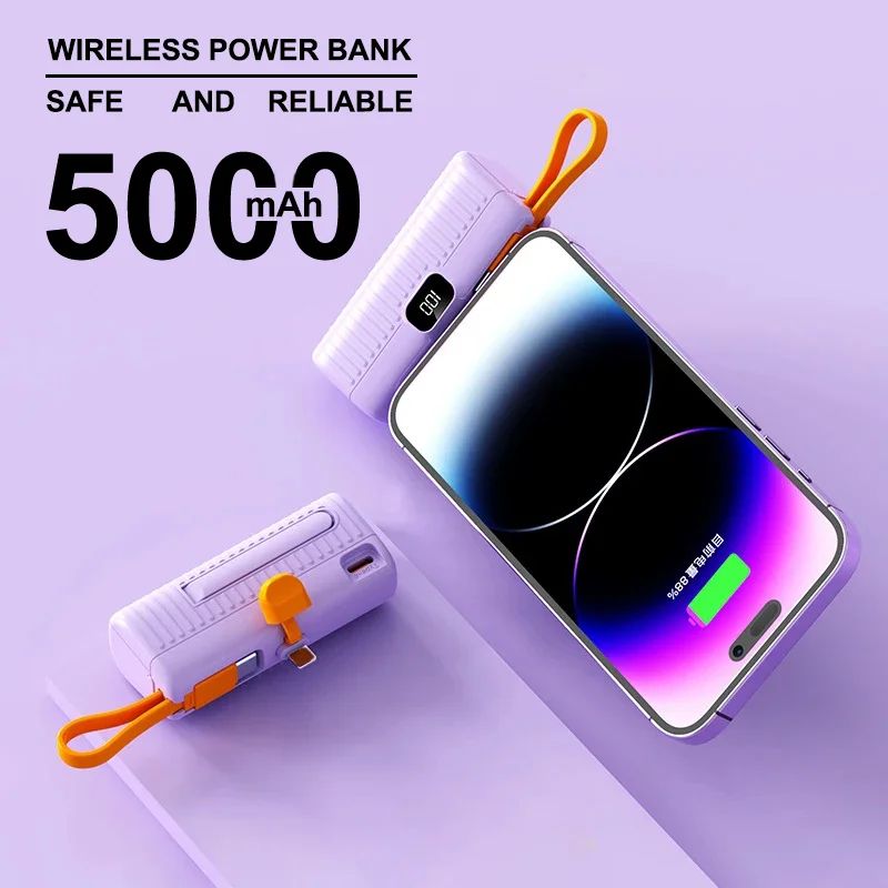 Purple-Type-C 5000mAh