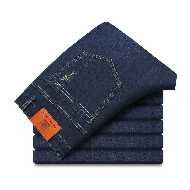 012 Calça Jeans Azul Preta