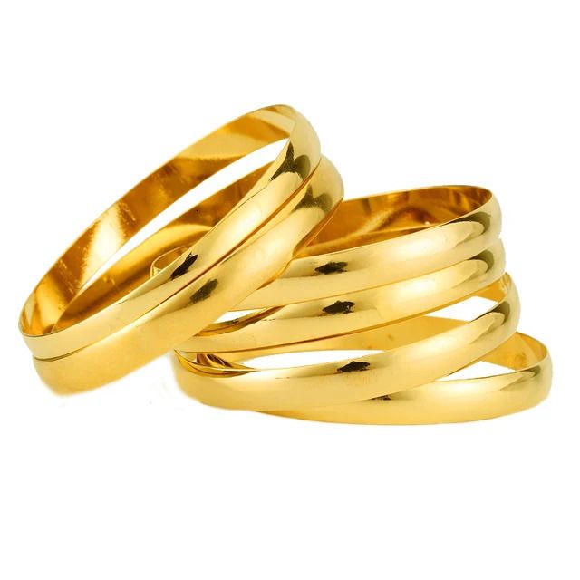 Gold Bangles-62mm18