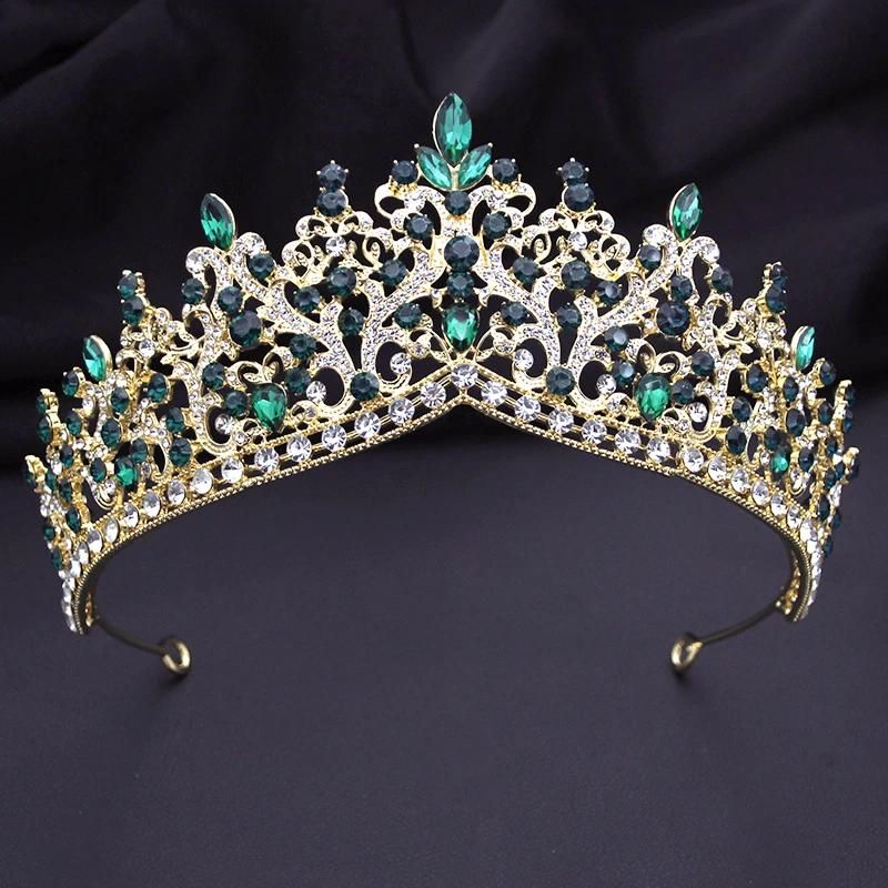 Tiaras Gold Green