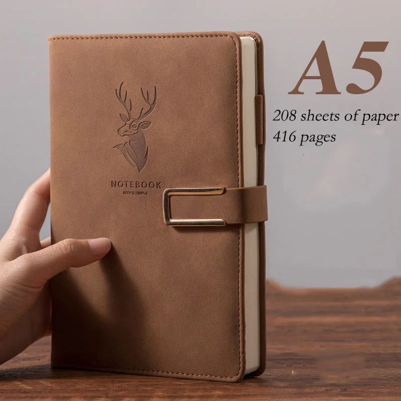 Brown 416 Pages-A5