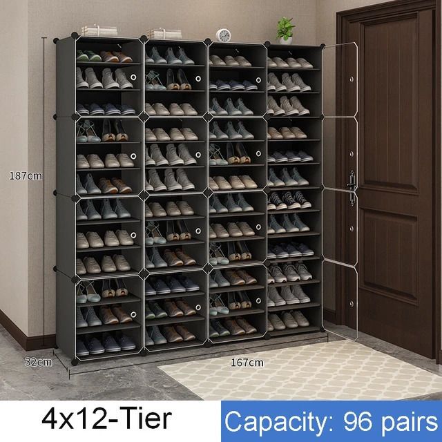 Zwart 4x12-tier