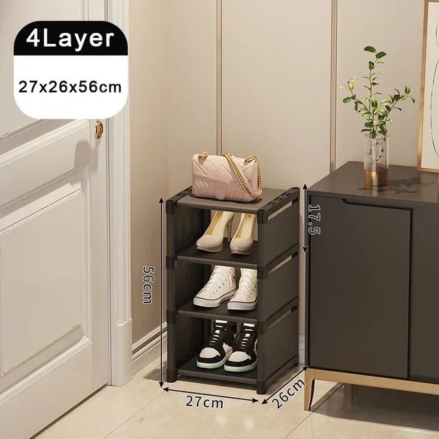 4 Layer Black Rack