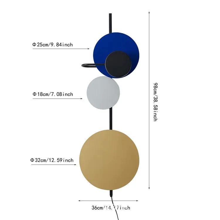 Led Luce Bianca Grande Blu