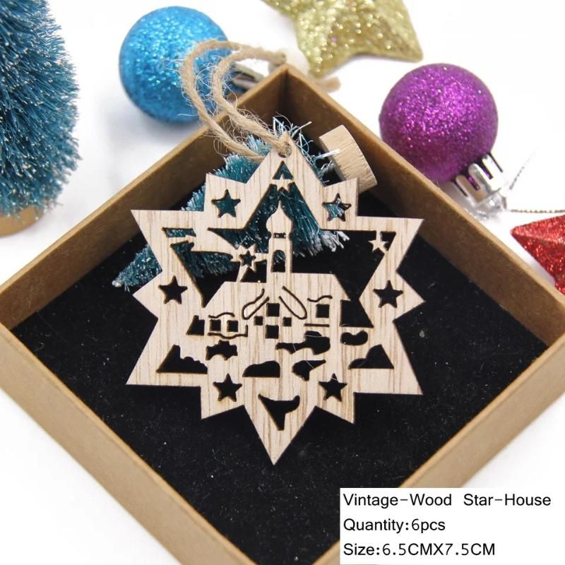 6pcs Star-House