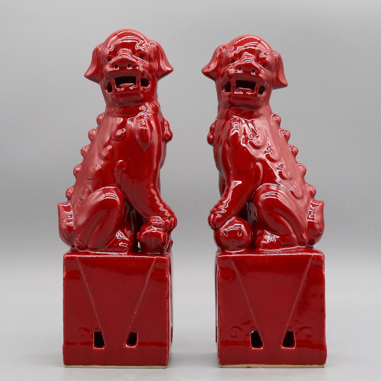 Chinois rouge-10x6.5x27 cm