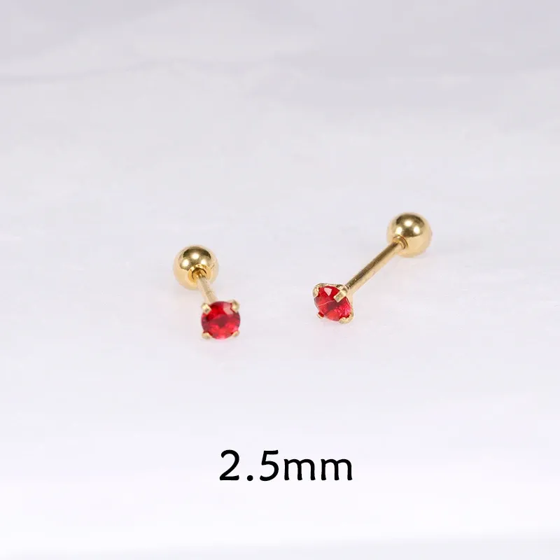 rouge 2,5 mm 1 paire