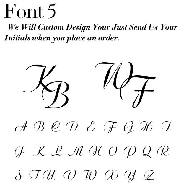 Lettertype 5-stalen
