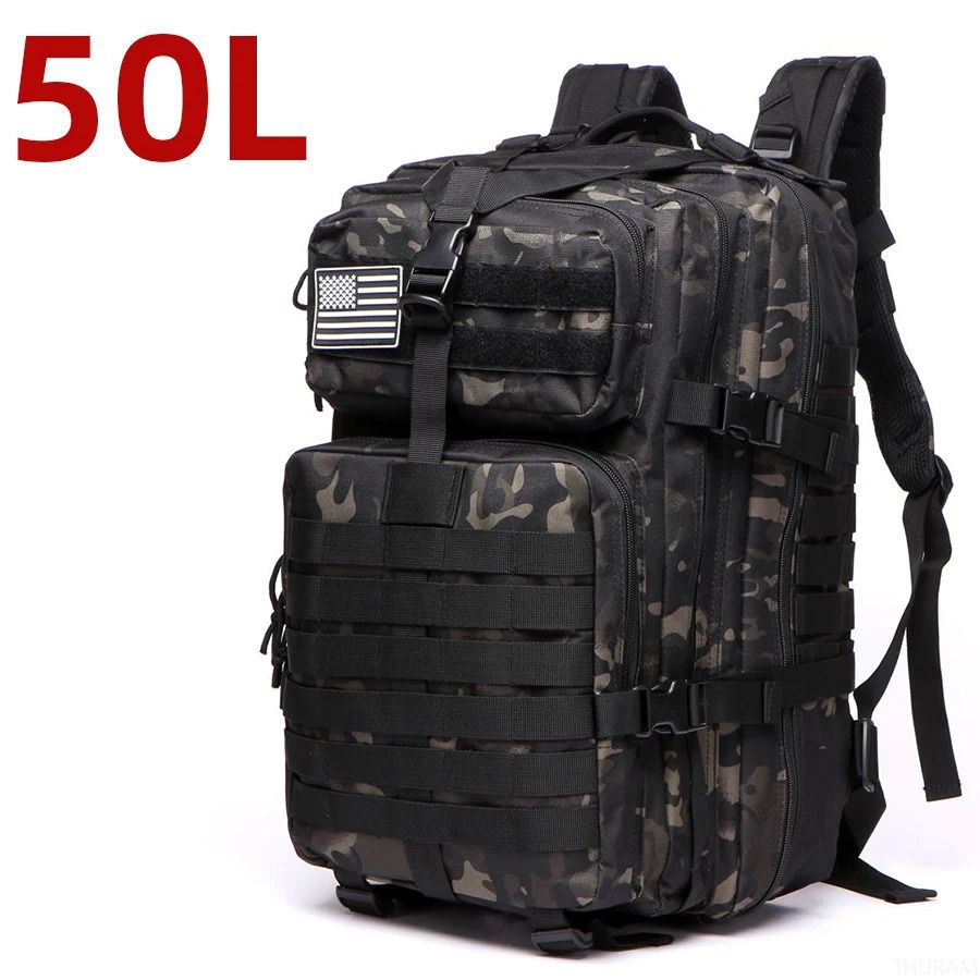 50l (camouflage noir)