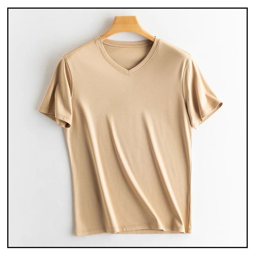 Khaki V Neck