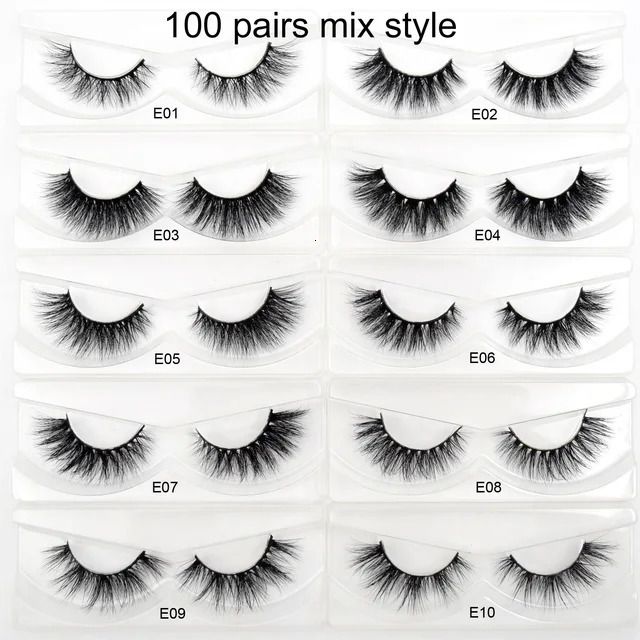 100 paires mix