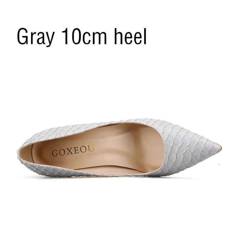 Gray 10cm Heel