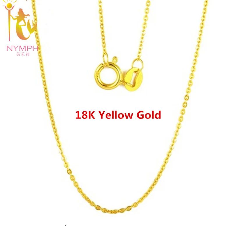 Oro giallo 18k-45 centimetri