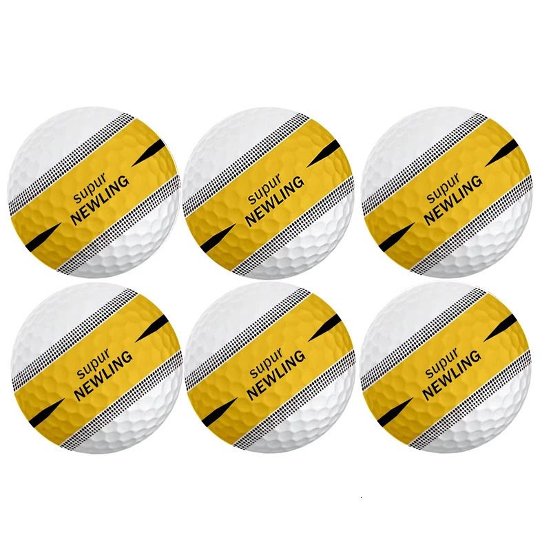 6pcs Yellow