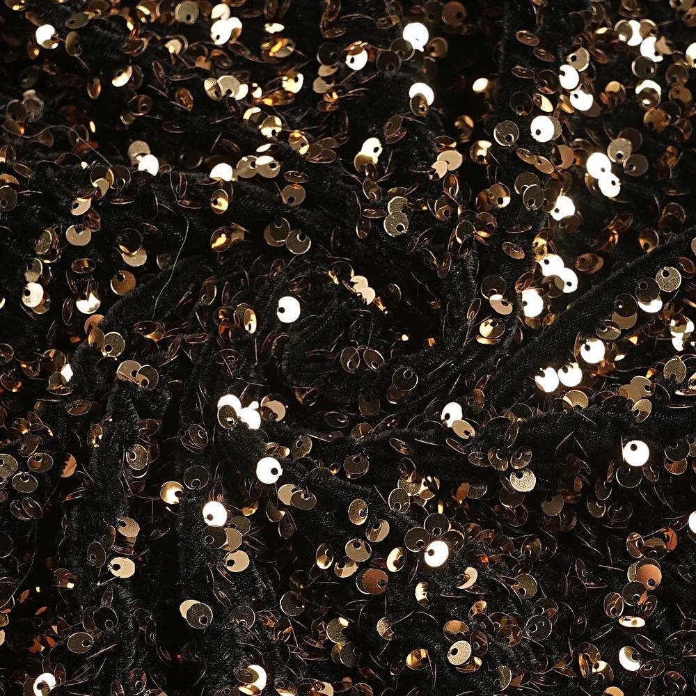 2 Black Gold Flakes-120cm-4.5yard(4.1m)