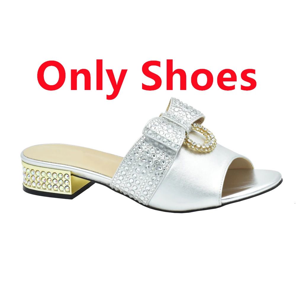 Silver Only Shoes