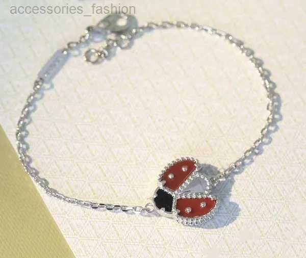 Ladybug2 armband-silver