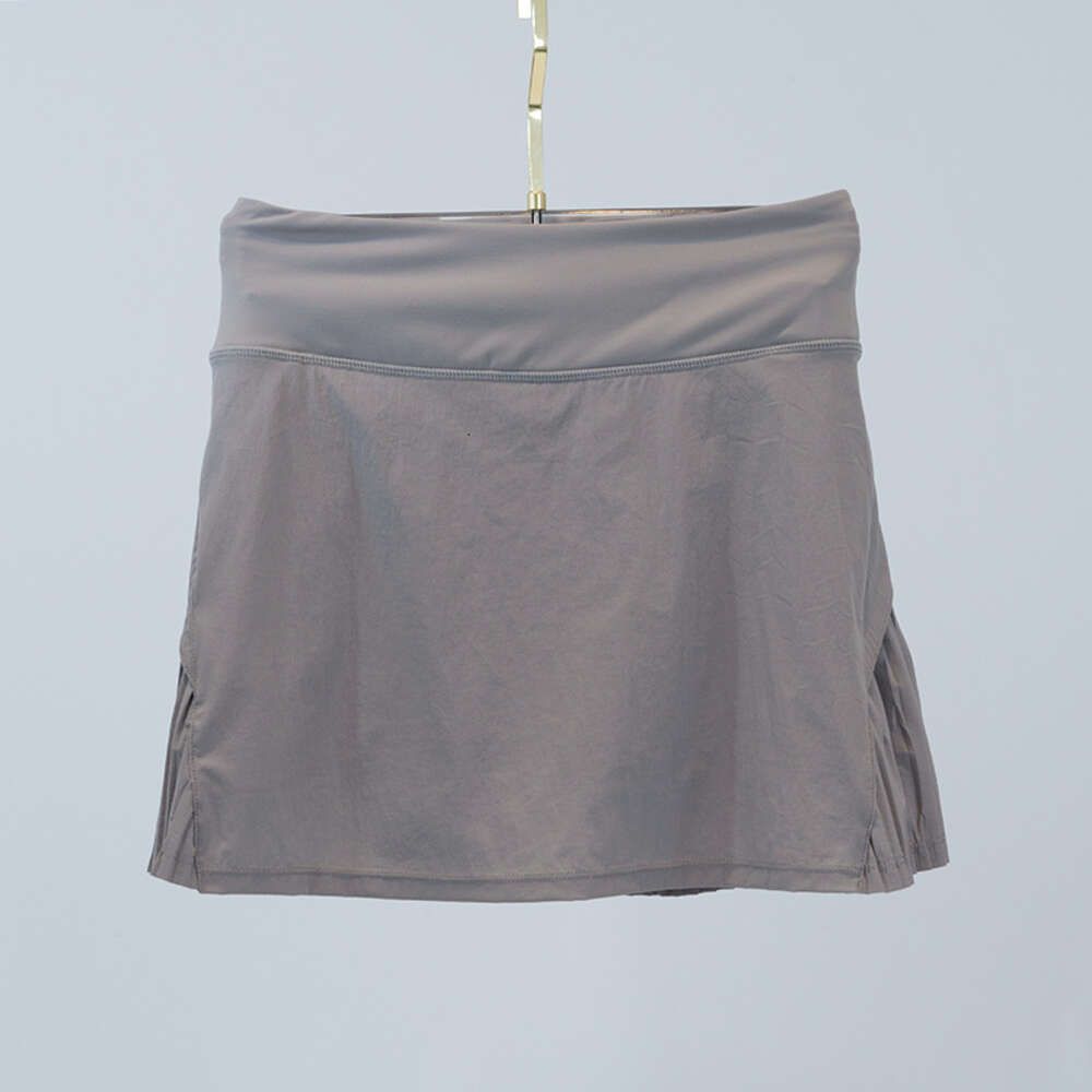 Seagull Grey 072PL Short Skirt