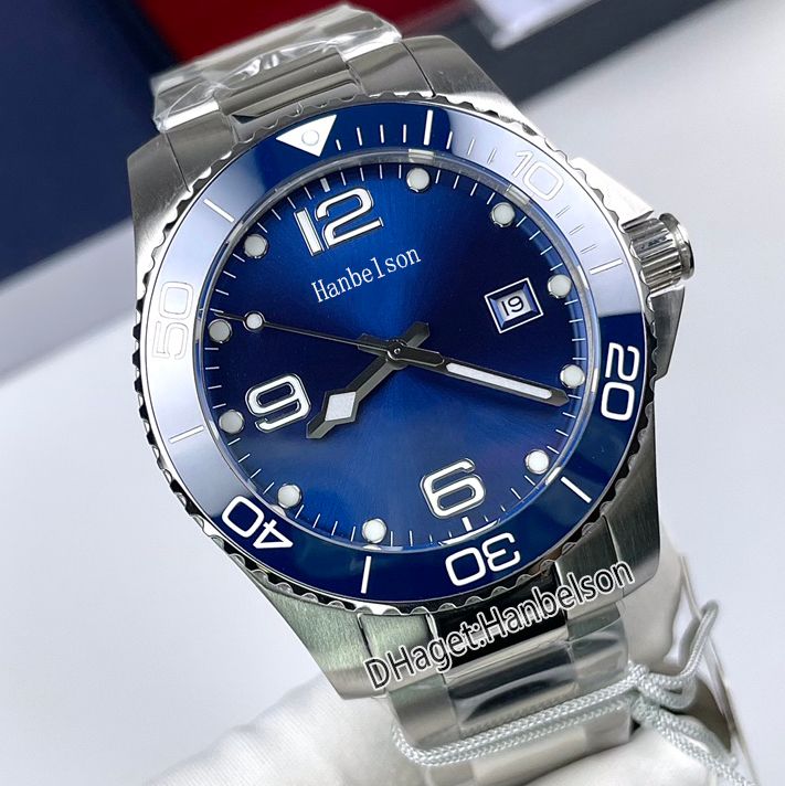 Blue dial steel strap