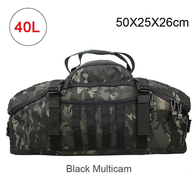 40l svart multicam